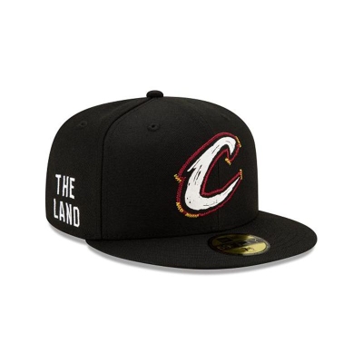 Sapca New Era Cleveland Cavaliers NBA City Edition Alt 59FIFTY Fitted - Negrii